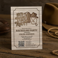 Il lie le Knot Cowboy Bachelor Party QR Code