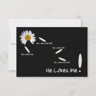 Invitation Il M'Aime Accueil Mariage RSVP