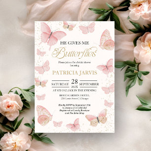 Invitation Il Me Donne Des Papillons Salle De Fête De Mariée