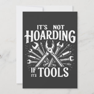 Invitation Il n’y a pas d’Hoarding Si c’est des outils Mécani