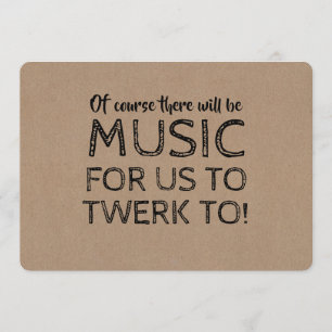 Invitation Il Y Aura De La Musique - Bridesmaid Proposition