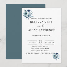 Illustration aquarelle rustique Bouquet floral ble