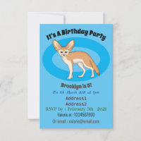 Illustration Fennec fox