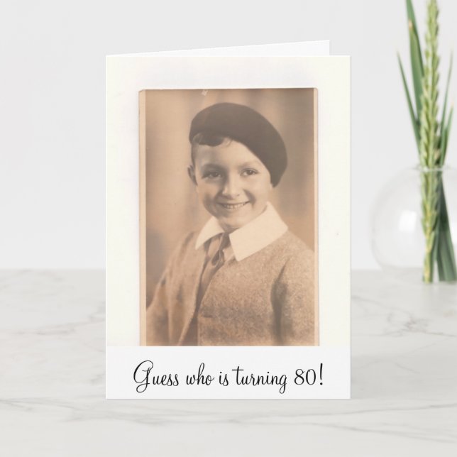 Invitation image, conjecture qui tourne 80 ! (Devant)