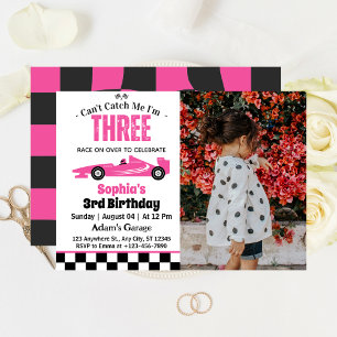 Invitation Impossible de m'attraper Fille de voiture de cours