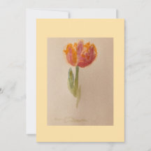 impression aquarelle de tulip !