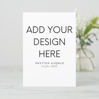 Invitation Impression d'invitation 5x7"