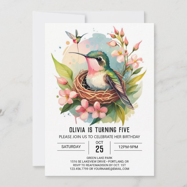 Invitation Imprimable Enfants Anniversaire (Devant)
