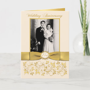 Invitation IMPRIMÉE d'anniversaire de mariage de