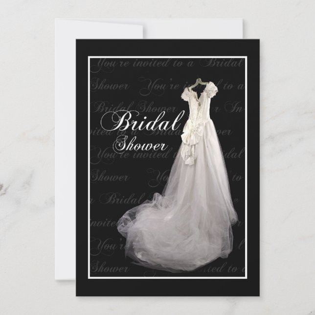 Invitation Incitations de douche nuptiale (Devant)