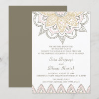 Indien Mehndi Hindu élégant Mariage élégant