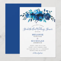 Indigo Blue Stock le Bar wedding shower