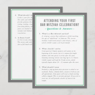 Invitation Informations questions conseils service MITZVAH ve