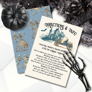 Invitation Informations sur les directions pour les squelette