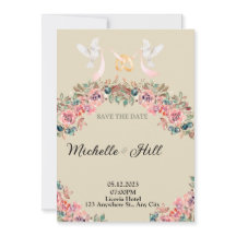 Initiales de mariage Monogramme Romantique