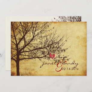 Invitation INSÉPARABLES VINTAGES PixDezines