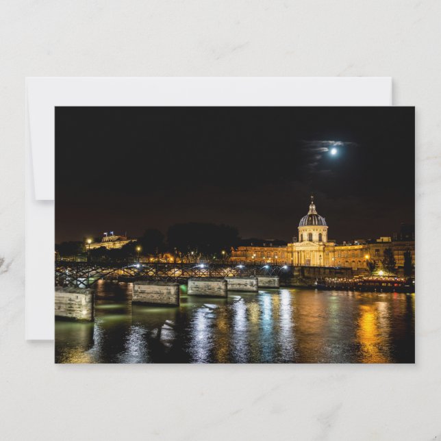 Invitation Institut de France et Pont des Arts - Paris (Devant)
