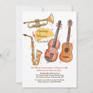 Invitation Instruments à Cuivre et à Cordes