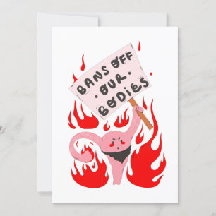 Invitation interdiction de notre corps droits des femmes utér