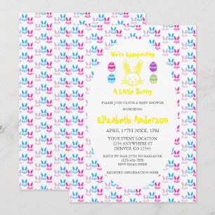 Invitation Inventer Un Petit Baby shower De Lapin