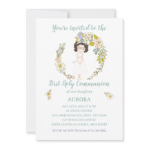 Invitación AURORA Primera Comunión