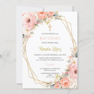 Invitation Invitacion de bautismo