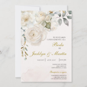Invitation Invitación de boda éditable