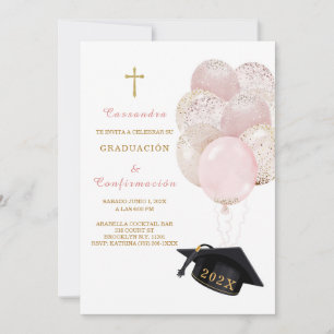 Invitation Invitación de Graduación y Confirmación