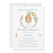 Invitación PHOEBE Primera Comunión