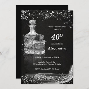 Invitation Invitaciones Personalizadas Modernas Para Hombre