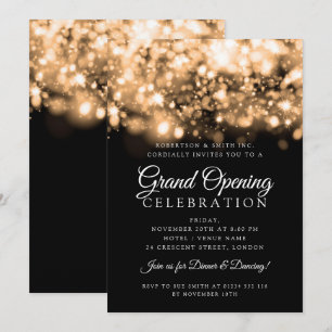 Invitation Invitat officiel de la grande ouverture d'entrepri