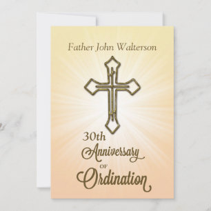 Invitation Invitation, 35e anniversaire de l'ordination