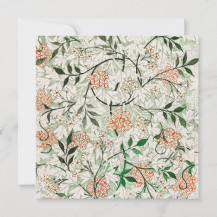 INVITATION INVITATION: WILLIAM MORRIS : CONCEPTION DE JASMINE