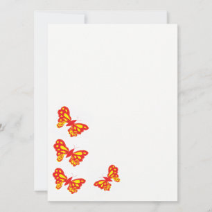 Invitation Invitations/Papillons