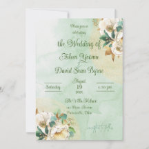 Irish Rose Cream and Gold Wedding