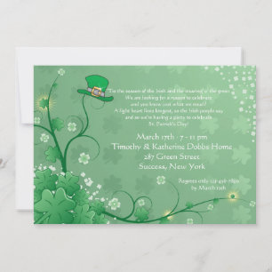 Invitation irlandaise de jardin