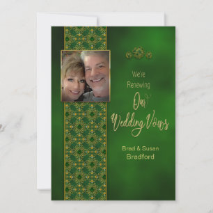 Invitation IRLANDE RENOUVELANT LES VOWS MARIAGES, Insertion p
