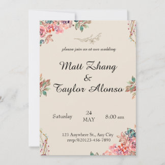 Invitation is translated as "Invitation" in some c