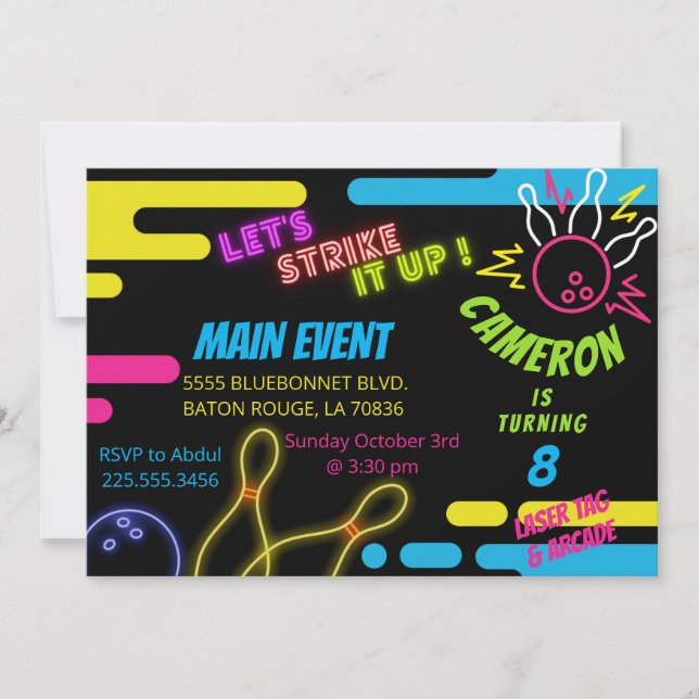 Invitation is translated to "Invitation" in French (Devant)