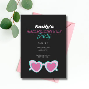 Invitation Itinéraire d'invitation de la fête de Bachelorette