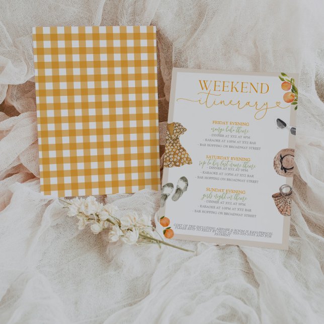 Invitation Itinéraire du lac de Côme (Créateur téléchargé)