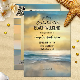Invitation Itinéraire Du Week-End De Bachelorette 