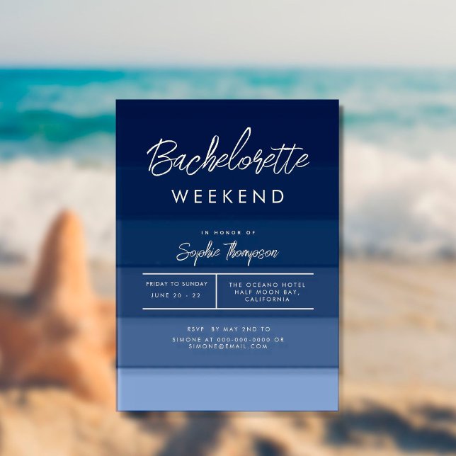 Invitation Itinéraire du week-end de la Marine moderne (Créateur téléchargé)