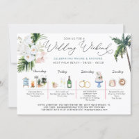 Itinéraire du week-end mariage | Plage tropicale