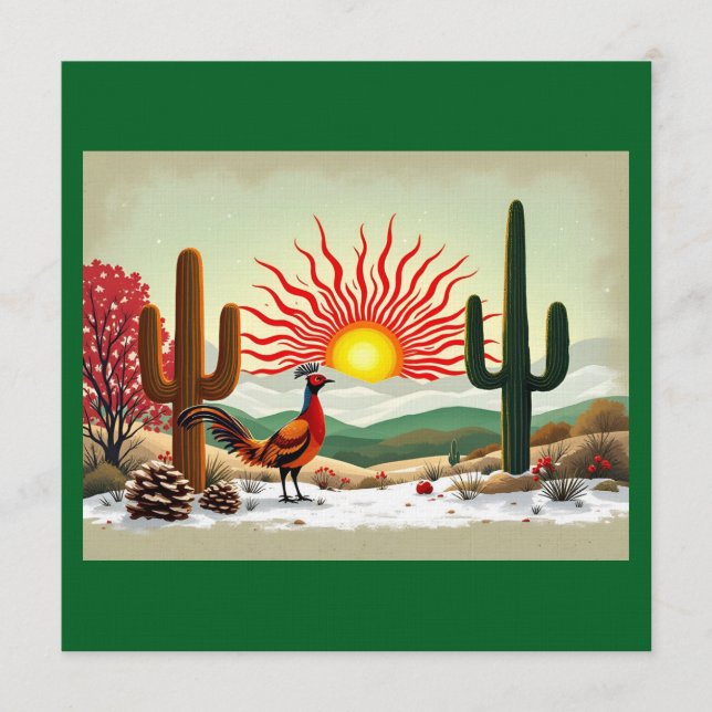 Invitation It's A New Mexico Christmas  (Devant)