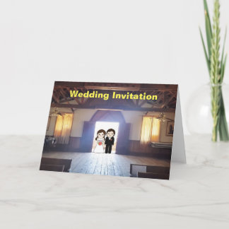 Invitation I've found the perfect venue.