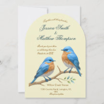 Ivory Pastel Lovebirds Romantique Bluebirds Mariag