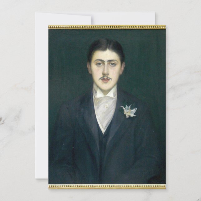 Invitation Jacques-Émile Blanche - Marcel Proust (Devant)