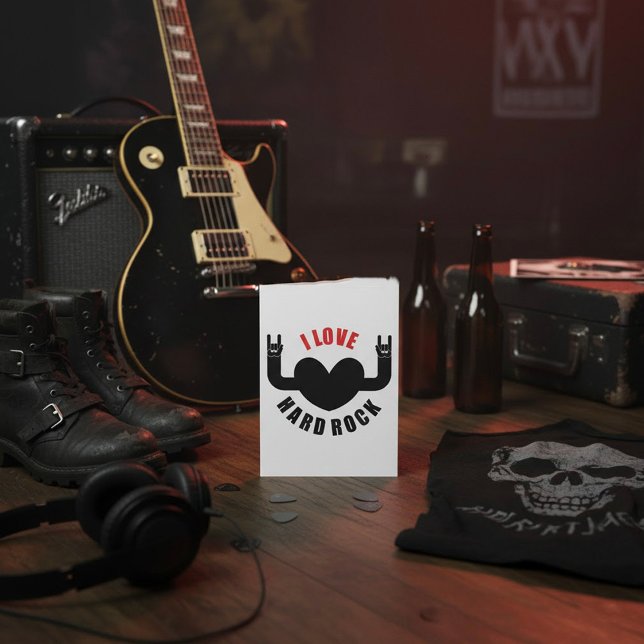 Invitation J'adore le hard rock (Créateur téléchargé)