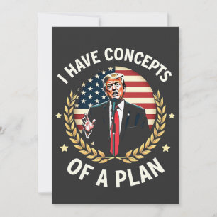 Invitation J'Ai Les Concepts D'Un Plan Trump Débat Élection